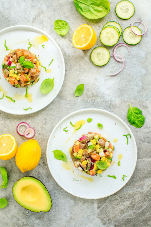 Thunfisch-Lachs-Tartar