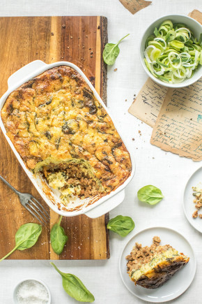 Vegetarischer Hackauflauf nach Stamppot-art